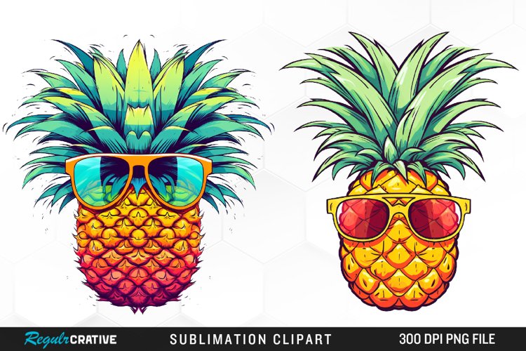 Pineapple Graphic Image 4