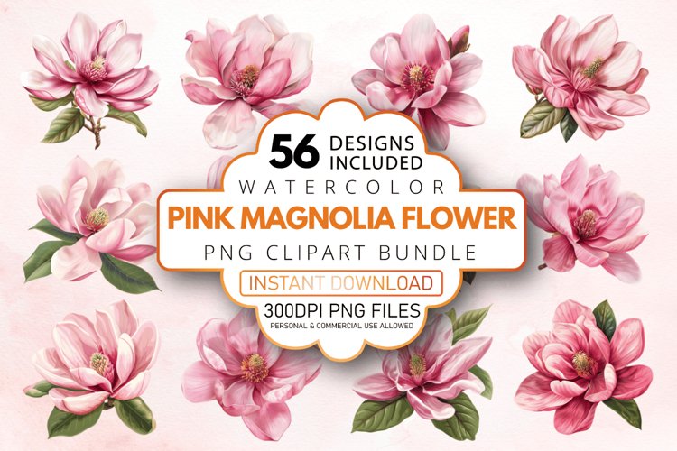 Magnolia Clipart Image 20