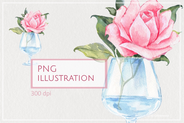 Pink Rose Png Image 17