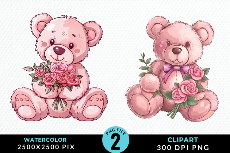 Teddy Bear Illustration Image 14