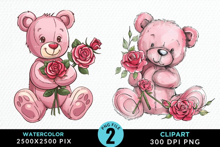 Teddy Bear Illustration Image 15