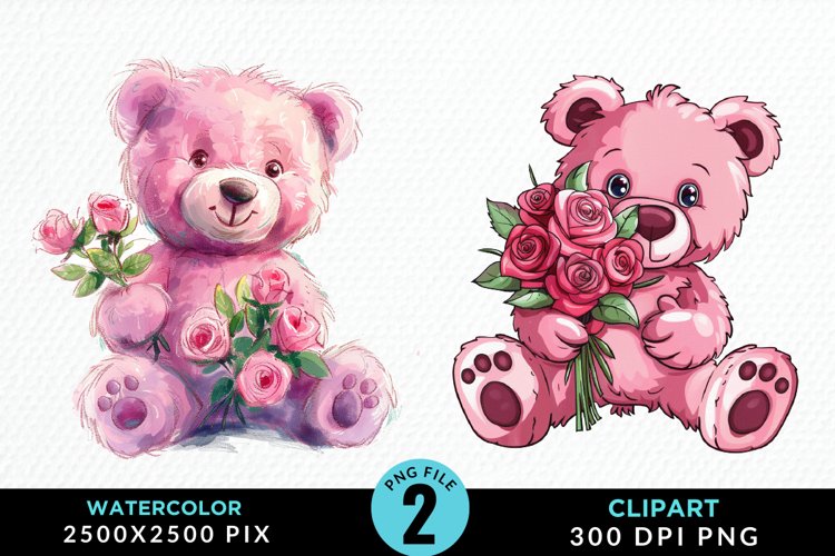 Teddy Bear Illustration Image 13
