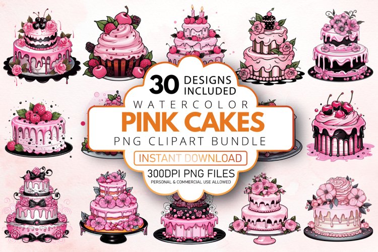 Cakes Clipart Image 13