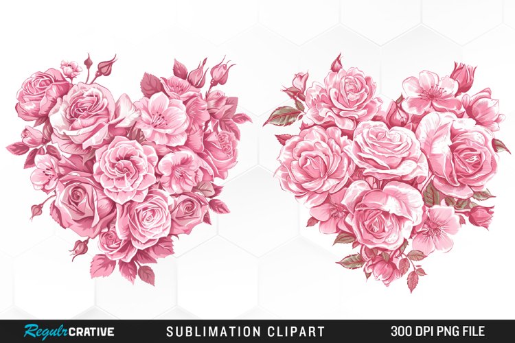 Pink Roses Clipart Image 22