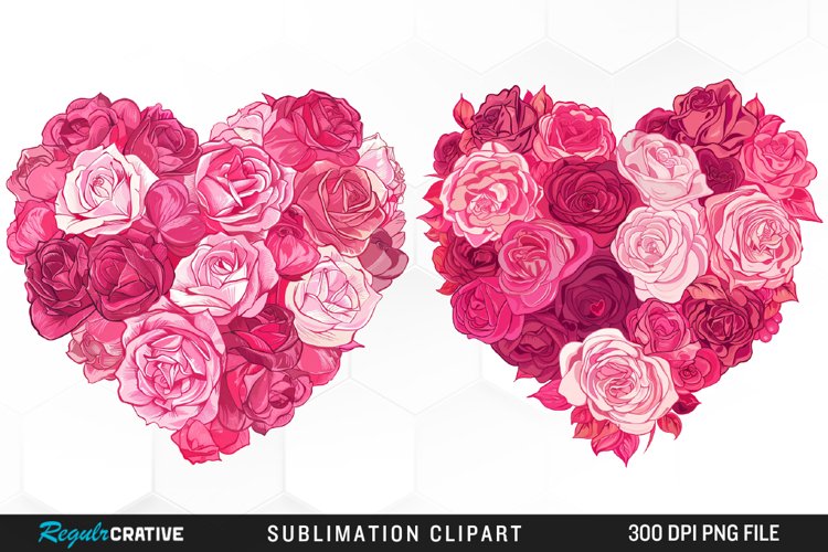 Pink Roses Clipart Image 17