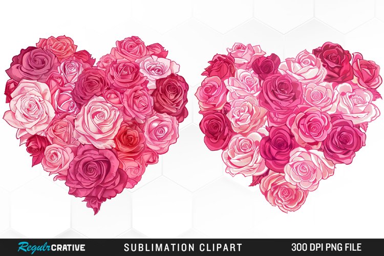 Pink Roses Clipart Image 24