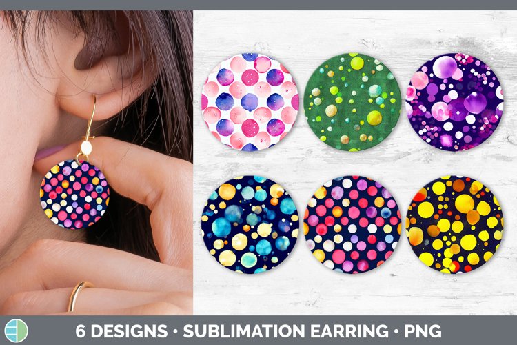 Sublimation Earring Designs Image 21