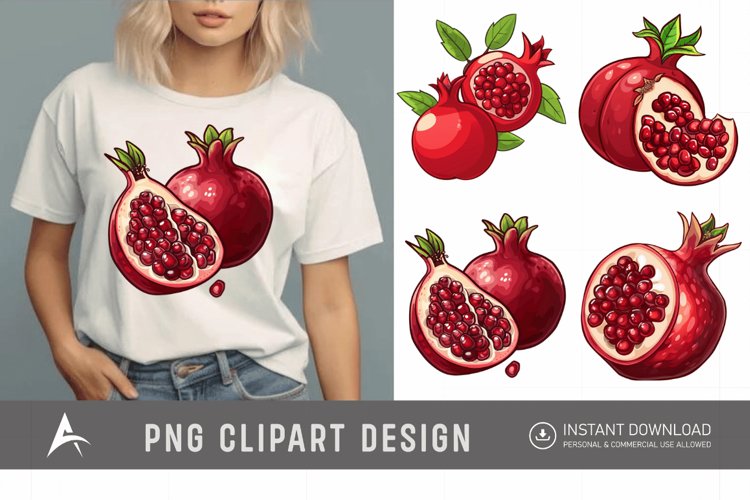 Pomegranate Illustration Image 14