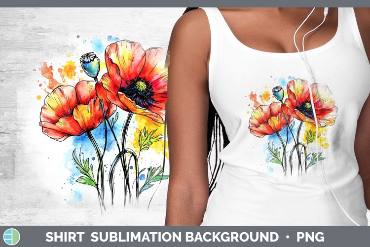 GorgeousWatercolor Shirt design.