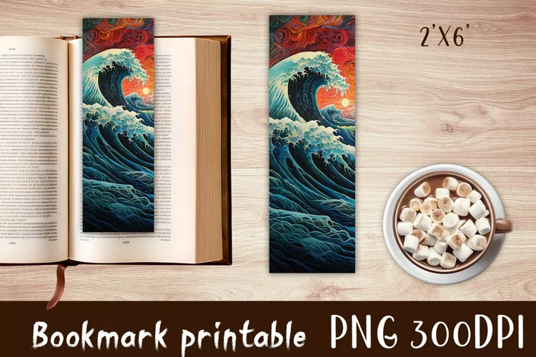 Sea bookmark craft, bookmark designs, sea paper cut