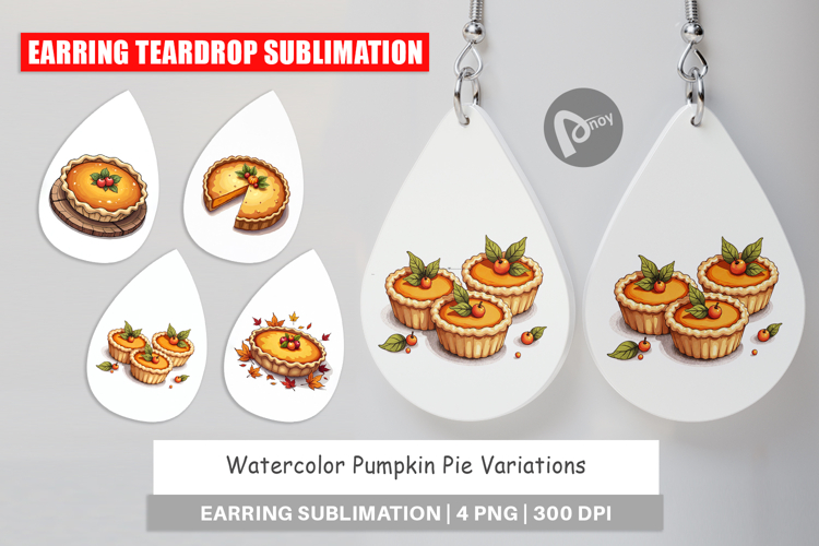 Pumpkin Pie Earring