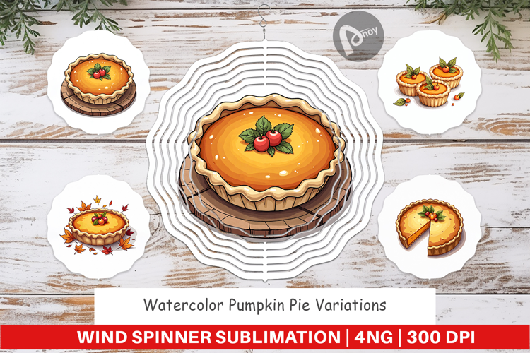 Pumpkin Pie Wind Spinner