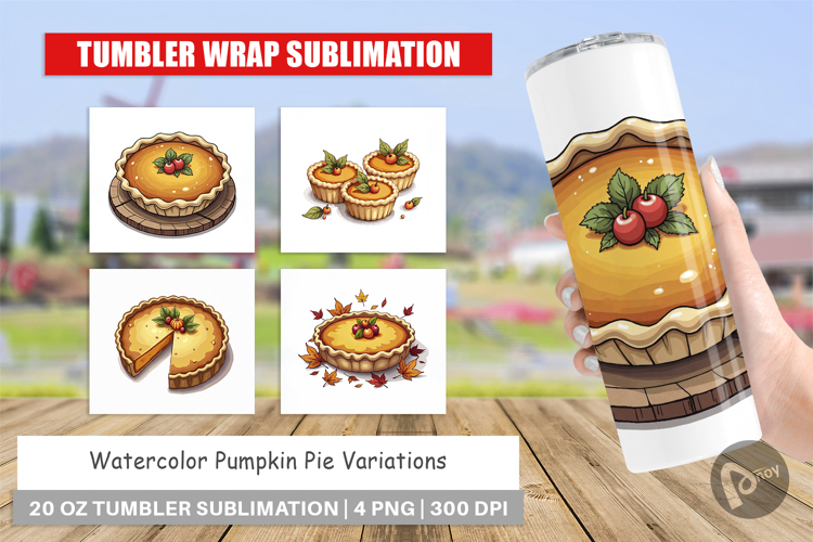 Thanksgiving Tumbler Wrap Image 24