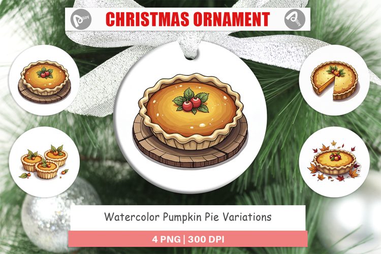 Pumpkin Pie Ornament