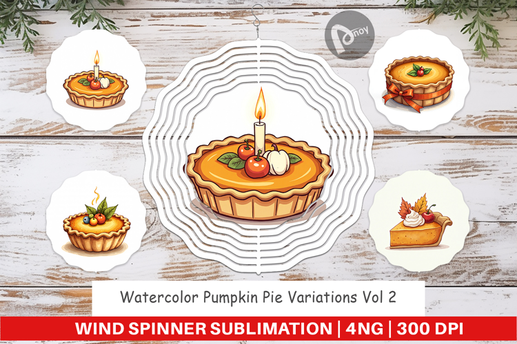 Pumpkin Pie Wind Spinner