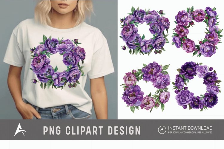 Peony Botanical Illustration Image 18