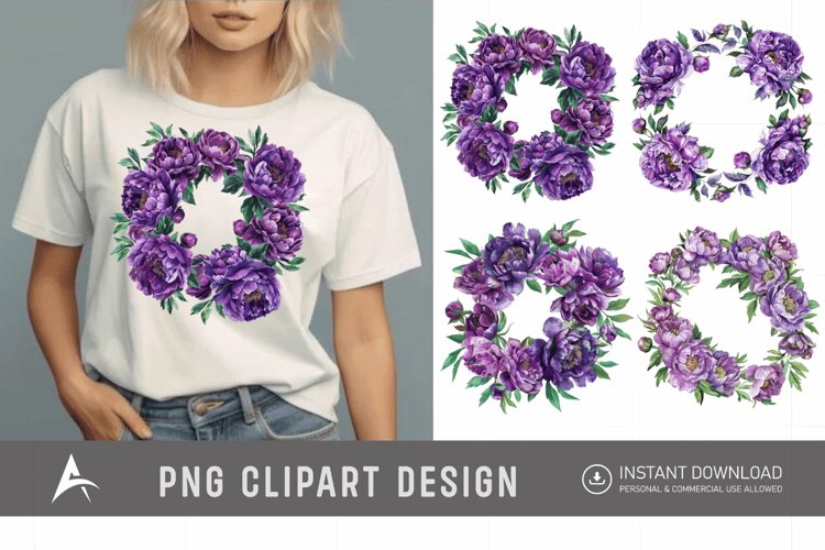 Peony Botanical Illustration Image 10