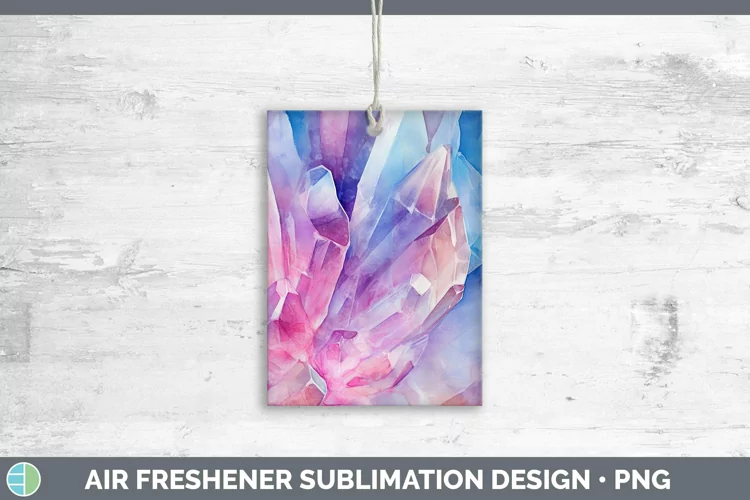 Watercolor Quartz Air Freshener Sublimation Car Freshener De