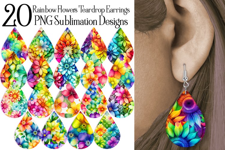 Earring Sublimation Designs Image 10