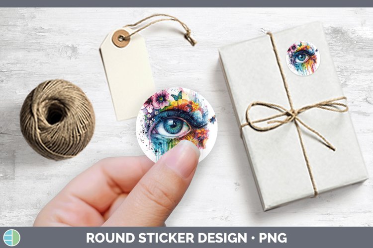 GorgeousWatercolor Stickers design.