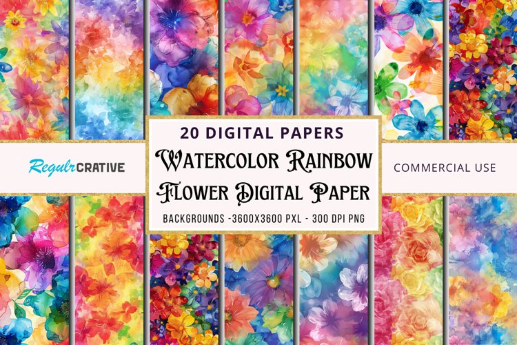 Spring Watercolor Clipart Image 8