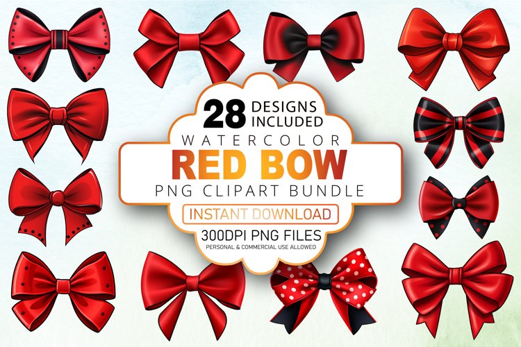 Red Ribbon Clipart Image 22