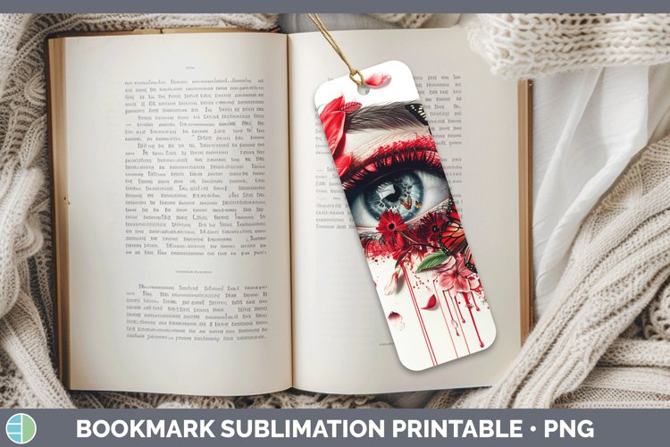 GorgeousWatercolor Bookmark design.