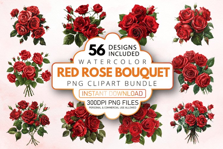 Red Roses Clipart Image 22