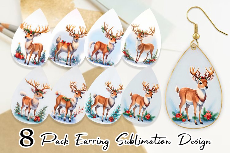 Reindeer Clipart Image 9