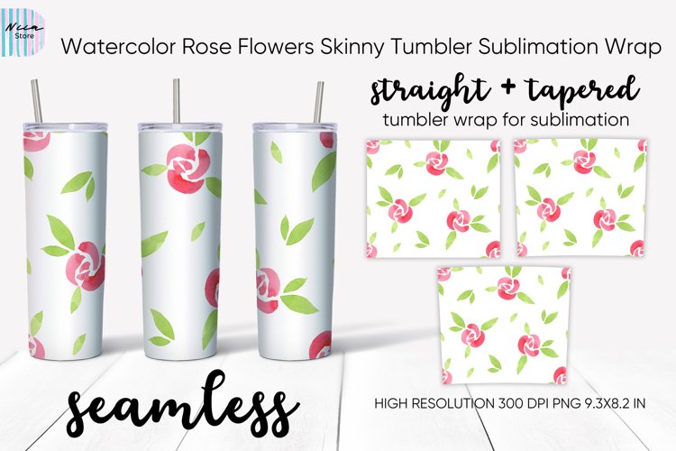 Watercolor Rose Clipart Image 14
