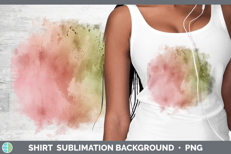 Watercolor Rose Shirt Sublimation Sublimation Background Des