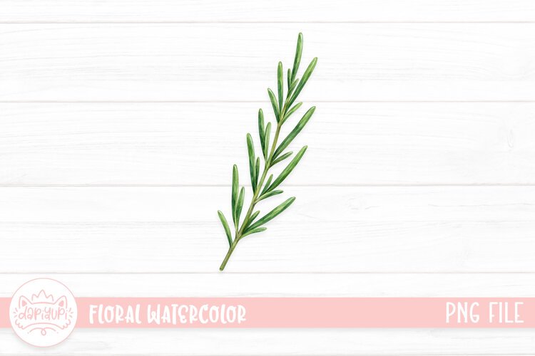 Floral Watercolor Illustration, Flower Watercolor Decoration example image 1