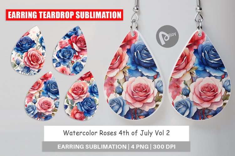 Sublimation Earring Designs Image 23