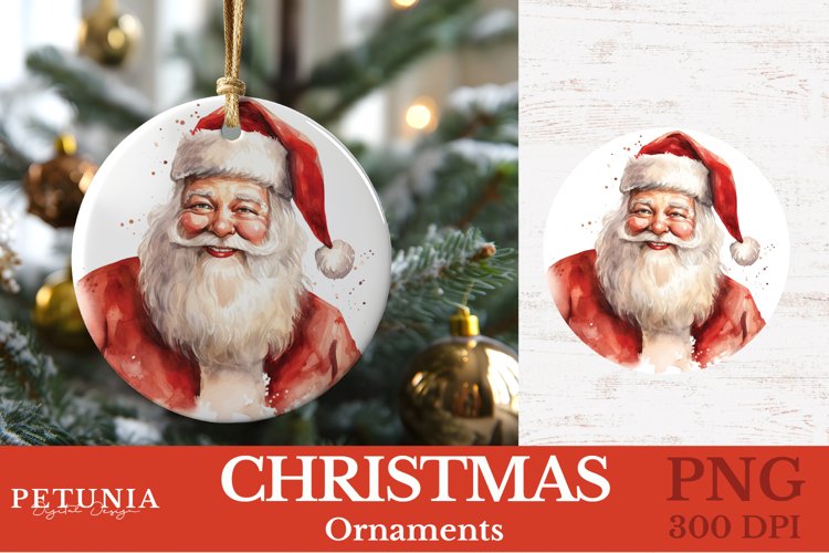 Christmas Ornament Sublimation Designs Image 6
