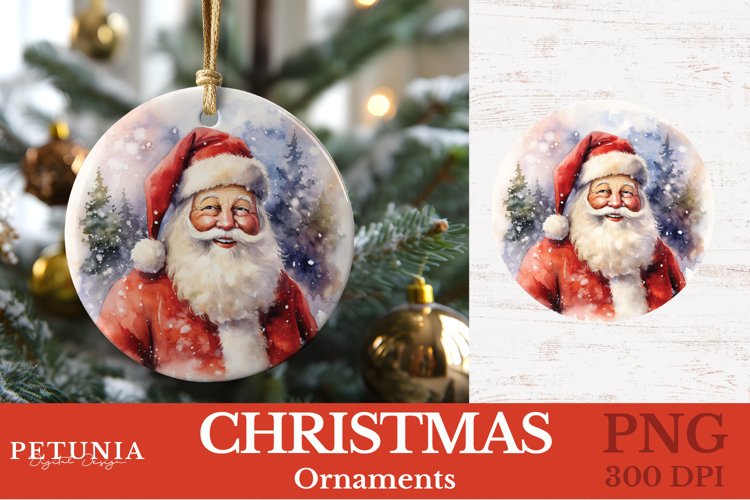 Christmas Ornament Sublimation Designs Image 16