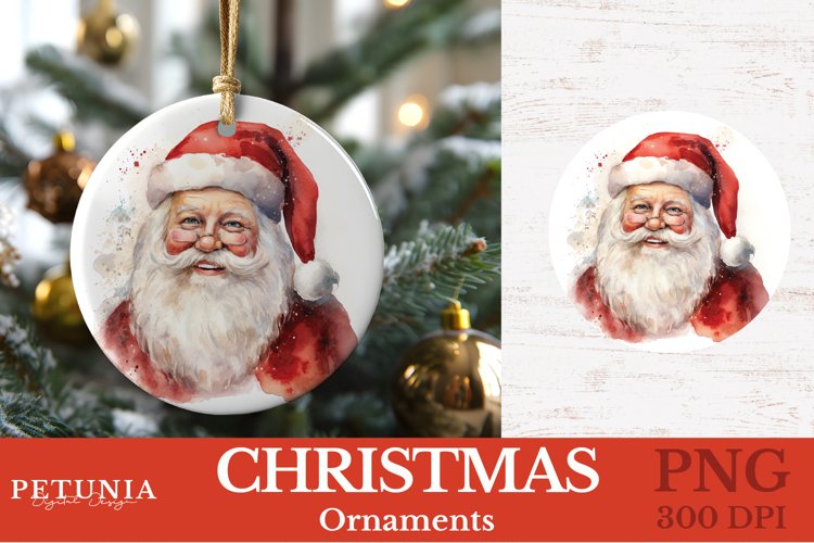 Christmas Ornament Sublimation Designs Image 22