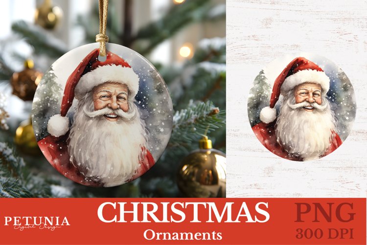 Christmas Ornament Sublimation Designs Image 13