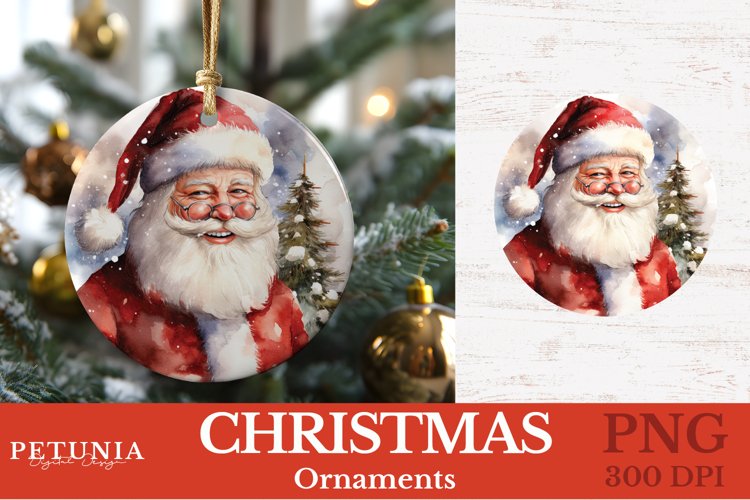 Christmas Ornament Sublimation Designs Image 6