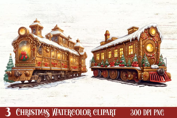 Watercolor Santa Claus Sublimation Clipart, Santa PNG
