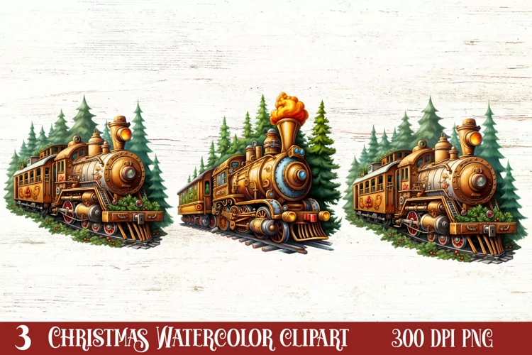 Watercolor Santa Claus Sublimation Clipart, Santa PNG