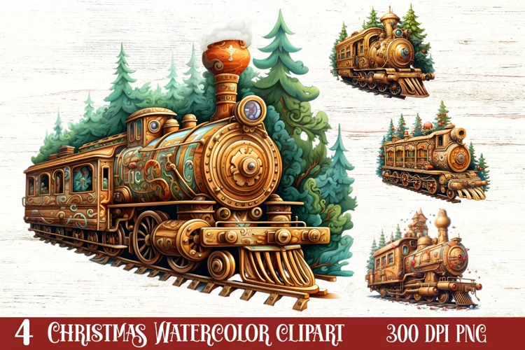 Watercolor Santa Claus Sublimation Clipart, Santa PNG