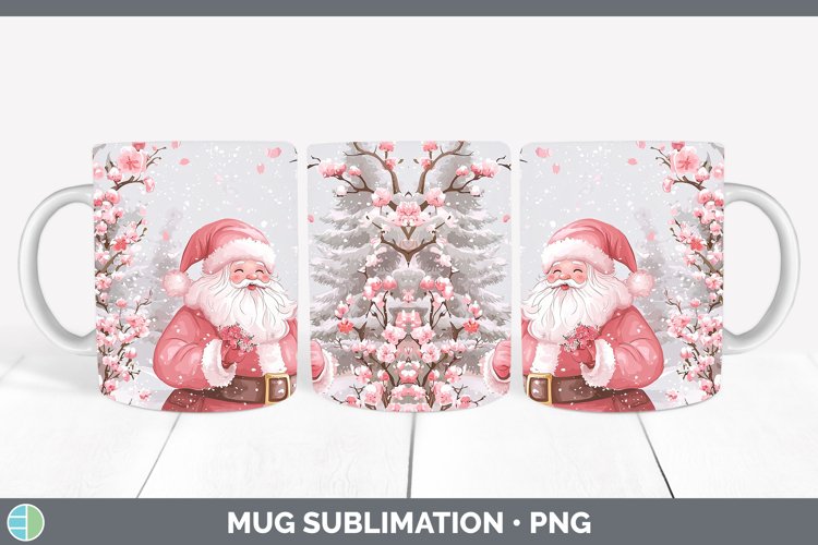 GorgeousWatercolor Mug Wrap design.
