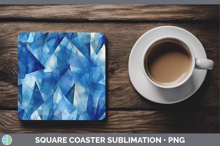 GorgeousWatercolor Square Coaster design.