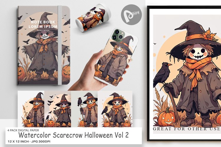 Scarecrow Clipart Image 4
