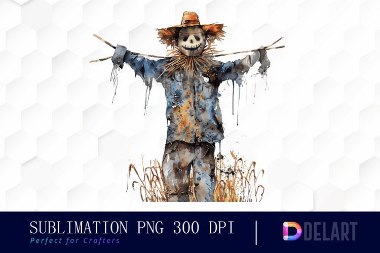 Scarecrow Clipart Image 24