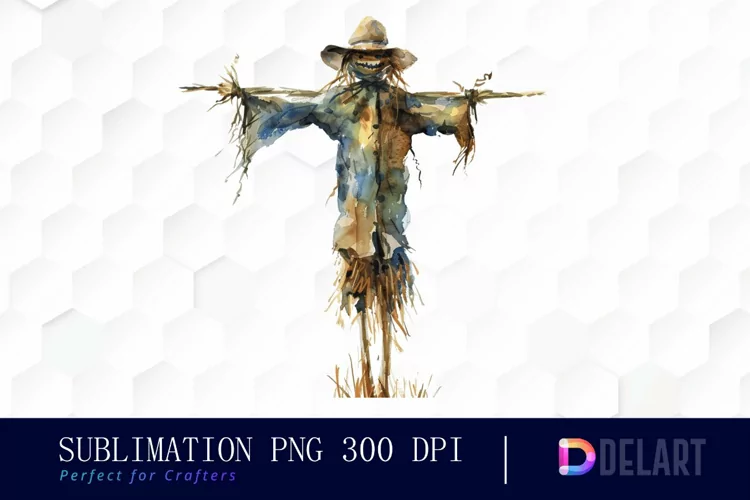 Scarecrow Straw Illustration Clipart