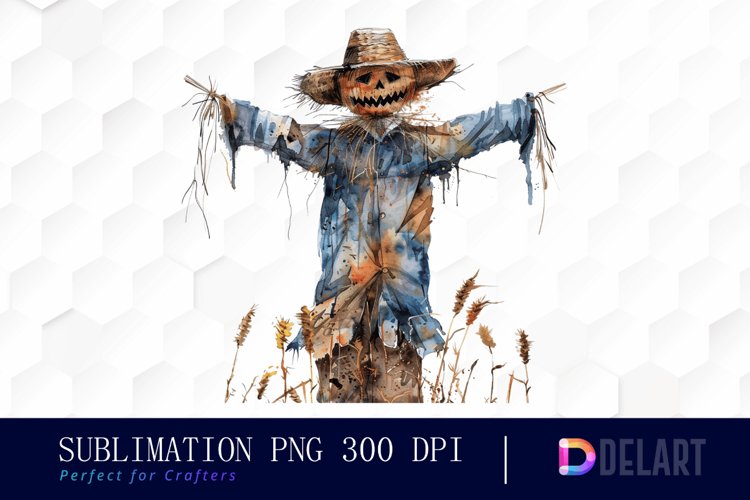 Scarecrow Clipart Image 6