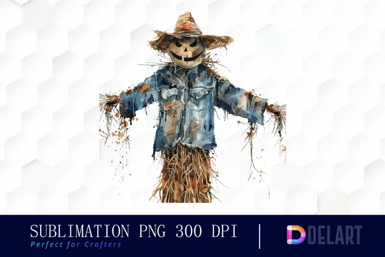 Scarecrow Straw Graphics Clipart