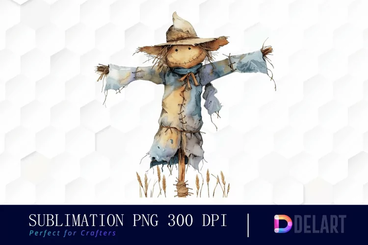 Scarecrow Straw Graphics Clipart