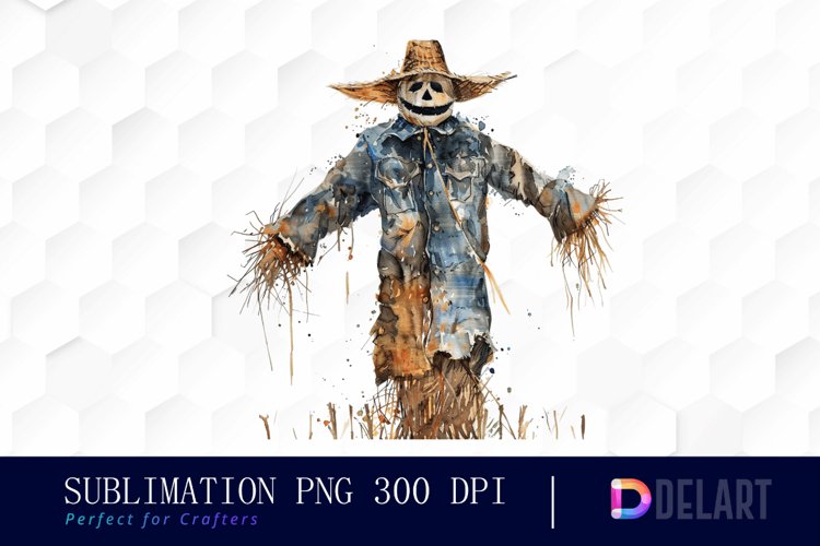 Scarecrow Clipart Image 19